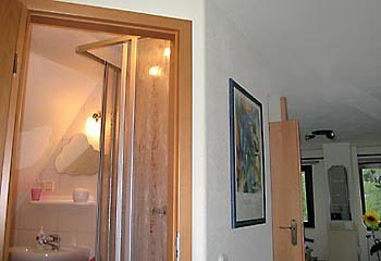 Blick in das Bad