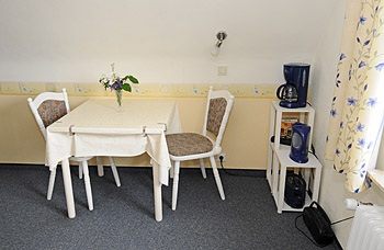 Ferienwohnung  Esstisch
